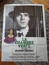 Affiche Originale de 1978 LA CHAMBRE VERTE 120x160 François TRUFFAUT /Poster