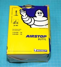 chambre à air MICHELIN 16MG 110/90-16 120/80-16 valve droite TR4 neuf