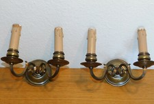 LOT 2 ancien 1950 LAMPE murale