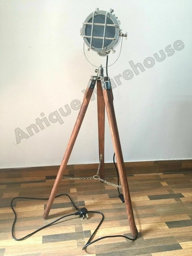 Beau trépied nautique bois - trépied,