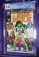 CGC 7.0 SAVAGE SHE-HULK #1