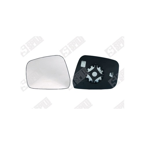 Verre glace rétro droit - verre,
