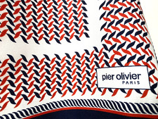 FOULARD carré vintage Pier