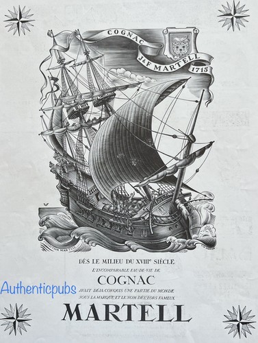 Publicite martell cognac - publicite,