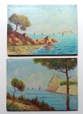 Jean Dimouro. Paire de