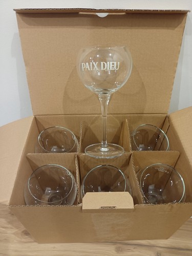 Lot verre bière paix - de,