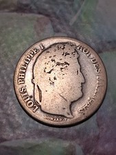 France 1 Franc 1846 A Louis-Philippe 1er Ds L Etat