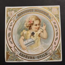 Etiquette LU Biscuits Mignon