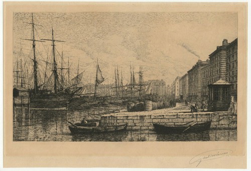Marseille canal douane - marseille,