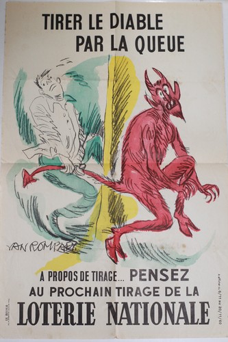 Affiche loterie nationale van - nationale,
