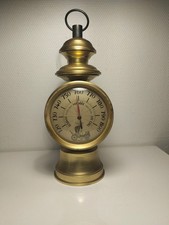 Baromètre en métal forme de