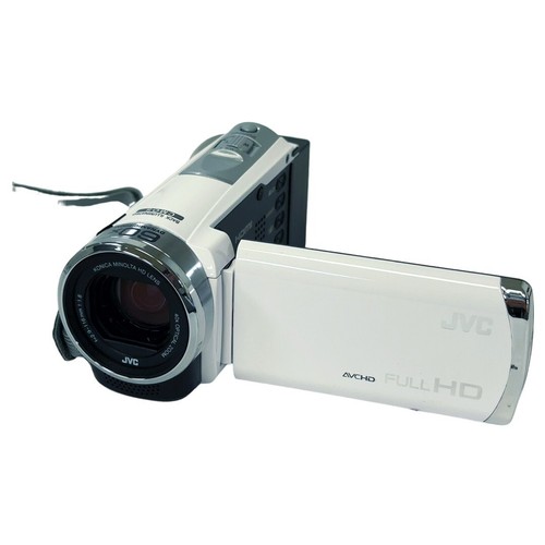 Caméscope blanc jvc kenwood - caméscope,