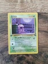 Grimer 50hp 48/62 Carte Pokemon Card Wizards Fossile Netherlands