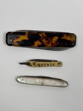 Lot de 3 anciens couteaux de