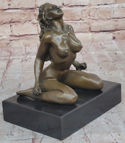 érotique bronze statue - bronze,