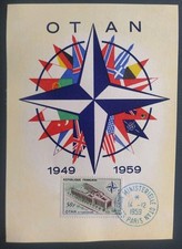 Carte Premier Jour 1959 Timbre
