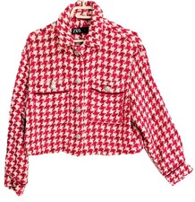 Veste femme pied de poule