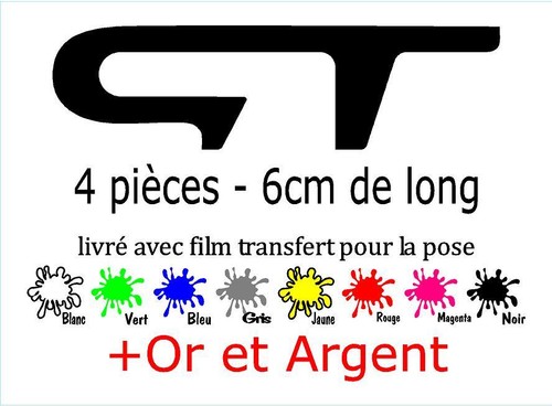 Stickers autocollants clio - gt,