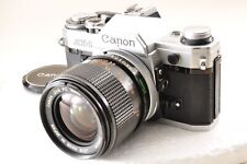 Appareil photo argentique argent Canon AE-1 / objectif FD 35mm F2 SSC MF *Exc...