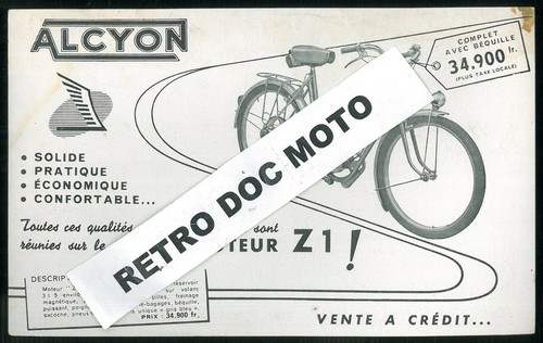 Prospectus alcyon cyclomoteurs - alcyon,
