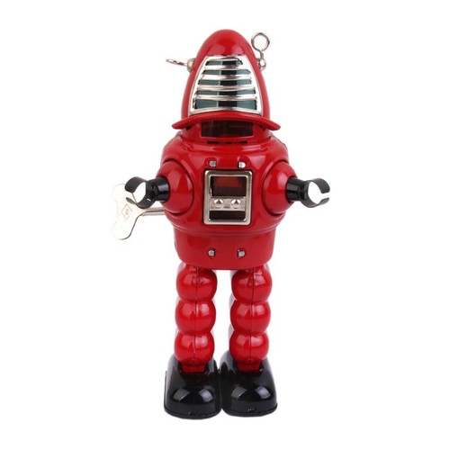 Jouet tôle robot vintage - en,