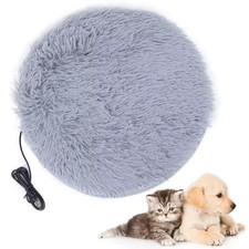 Tapis Chauffant Électrique En Peluche Pour Chien Et Chat, Avec Interface De Char