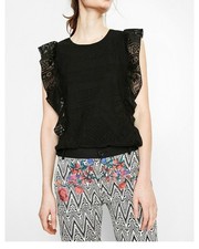 Desigual Femme Blouse Top Noir