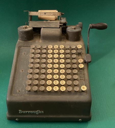 1920s vintage burroughs - 1920s,