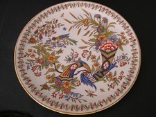 Magnifique Plat 19ème DESVRES-Fourmaintraux Frères à la double Corne d'Abondance