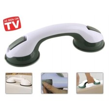 Poignée de Soutien Bain Universelle à Ventouses pour Baignoire Fixation Forte