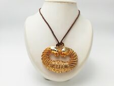 ANCIEN COLLIER PENDENTIF PANTHERES