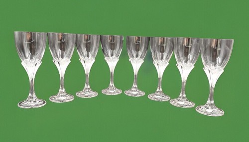 Lot verre pied vin - de,