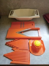 Borner Mandoline Original Set Coupe-légume frites Orange vintage - râpe Wonder V