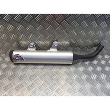silencieux art tecnium alu pot echappement cross 2 temps moto husqvarna tc 250 2
