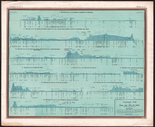 1858 rare carte lithographie - 1858,