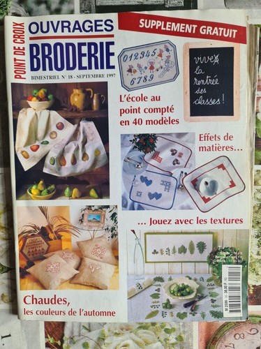 Ouvrages broderie nº - nº, 18