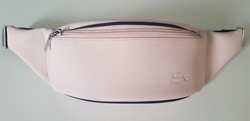 Sac banane zippé rose lacoste - sac,