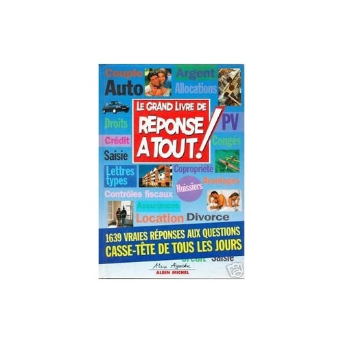 Grand livre réponse tout - livre,