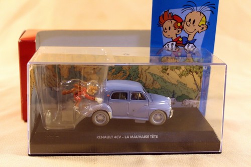 Voiture spirou renault 4cv - voiture, la