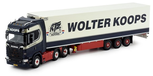Tekno camion avec remorque - tekno,