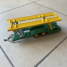 Véhicule Miniature - Siku - Remorque Camion Transporter Porte Auto 1:55 -3419