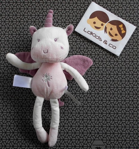 Doudou peluche gipsy licorne - doudou,