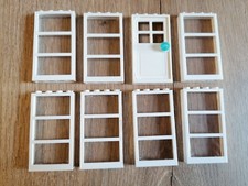 LEGO : 8x porte fenêtre  Réf 59349 Set 10211 60097 31097