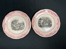 Deux assiettes parlantes