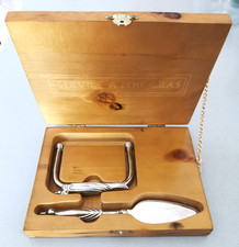 Service à foie gras, métal