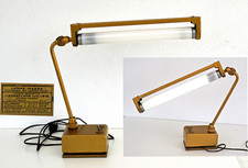 MAZDA - Lampe d'Atelier Articulée MAZDAFLUOR LB16 Paris vers 1950