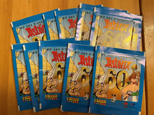 11 Pochettes PANINI ASTERIX 60 ans d'aventures . Neuves