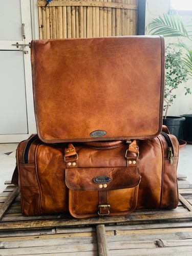 Cuir véritable voyage - cuir,