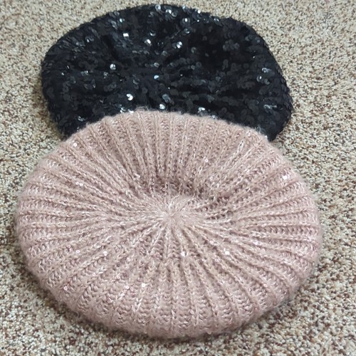 Mixit women 2pc knit beret - mixit, women’s