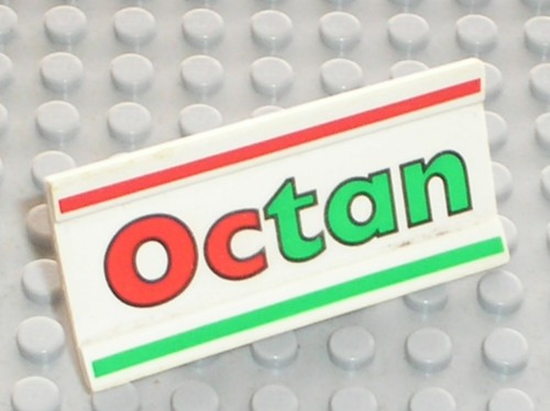 Lego white hinge panel spoiler - lego,
